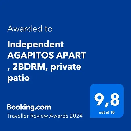 Independent Agapitos , 2bdrm, Private Patio *